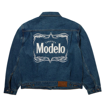 HUF x Modelo Trucker Jacket - Indigo