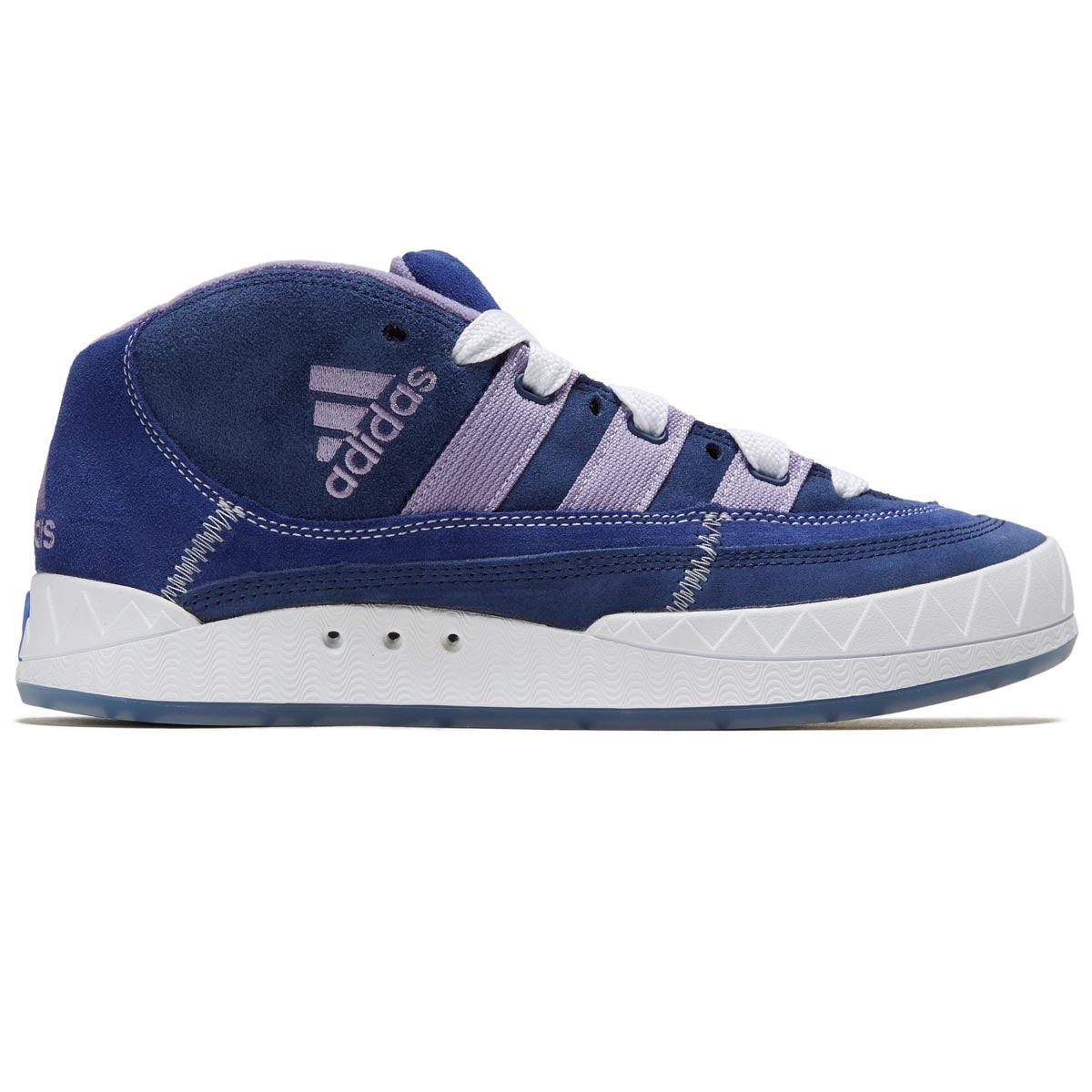 Adidas Adimatic Mid x Maite Shoes - Victory Blue/Magic Lilac/Dark Blue image 1