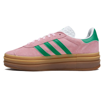 Adidas Womens Gazelle Bold Shoes - True Pink/Green/Ftwr White