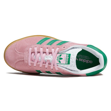 Adidas Womens Gazelle Bold Shoes - True Pink/Green/Ftwr White