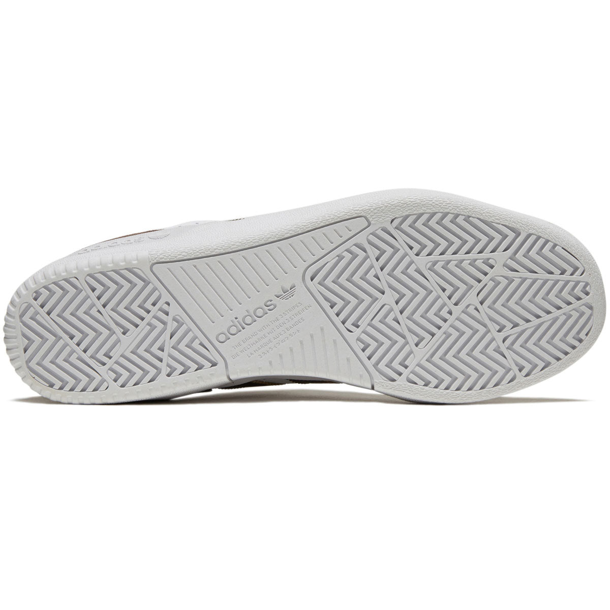 Adidas Tyshawn Low Shoes - Brown/White/Gold Metallic image 4
