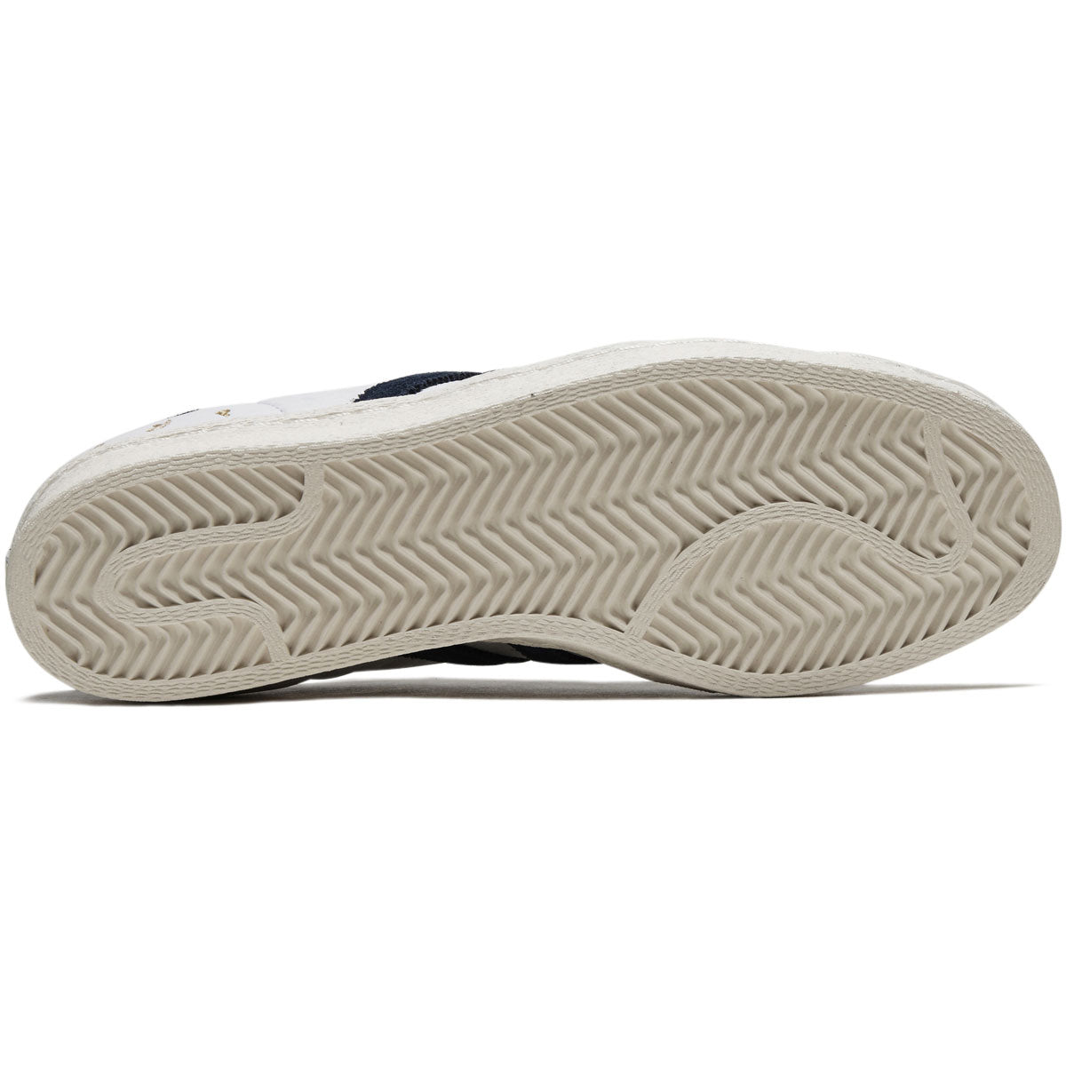 Adidas x Pop Trading Co Superstar Adv Shoes - White/Collegiate Navy/Chalk White image 4