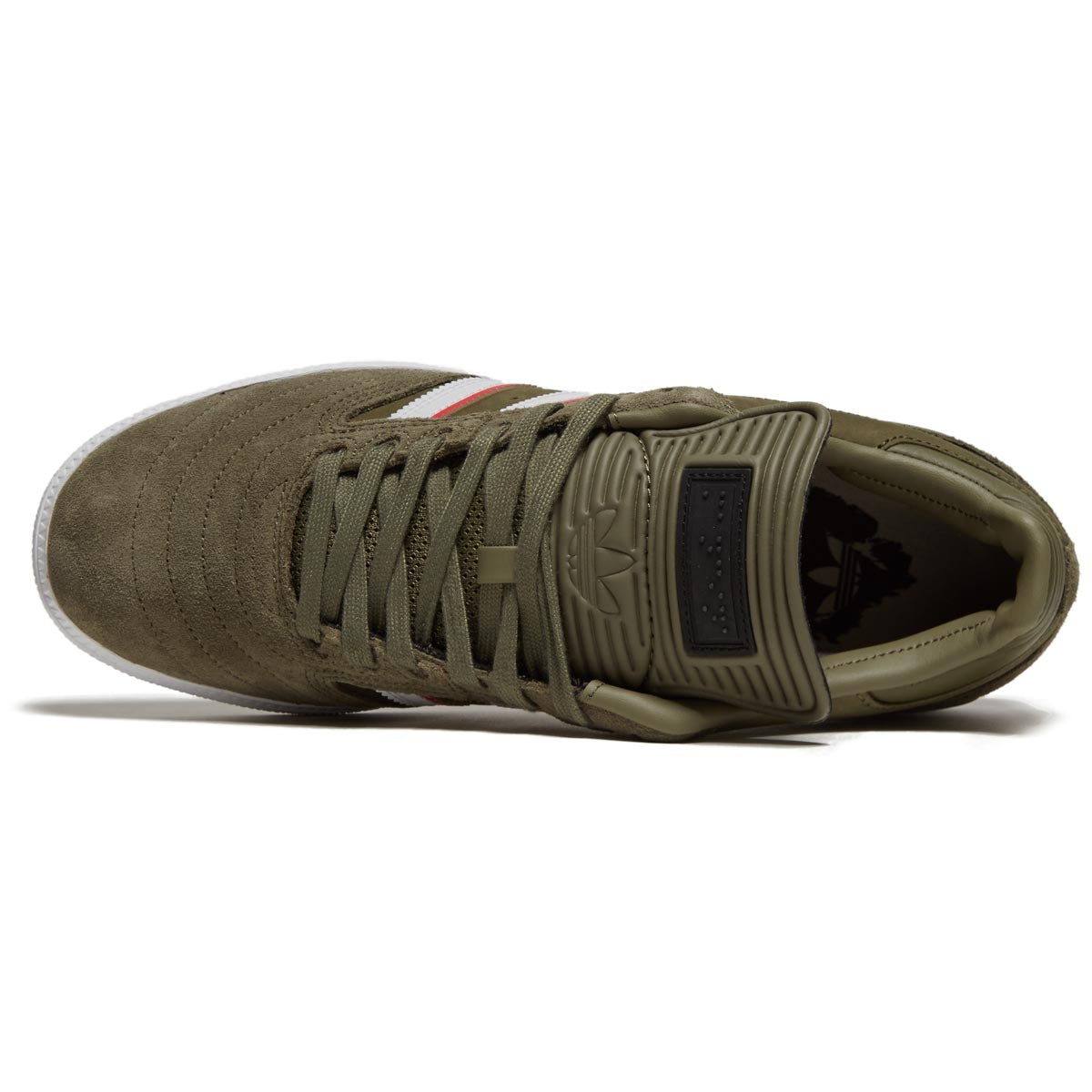 Adidas Busenitz x Dan Mancina Shoes - Olive Strata/Red/Ftwr White image 3