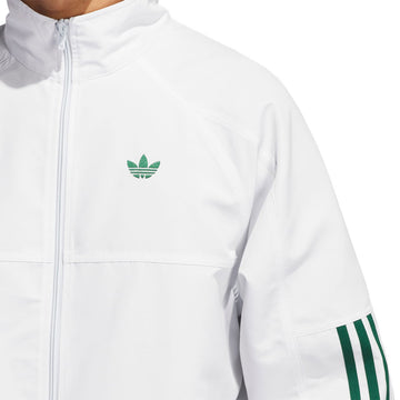 Adidas Gatsele Track Jacket - Crystal White/Dark Green