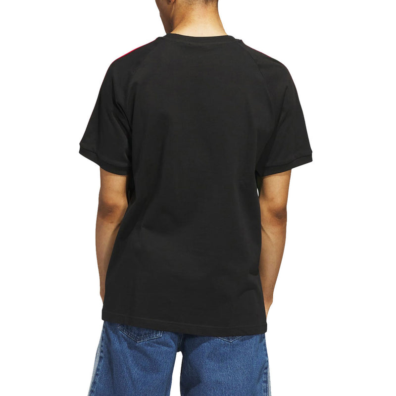 Adidas 3s Panel T-Shirt - Black/Core Green