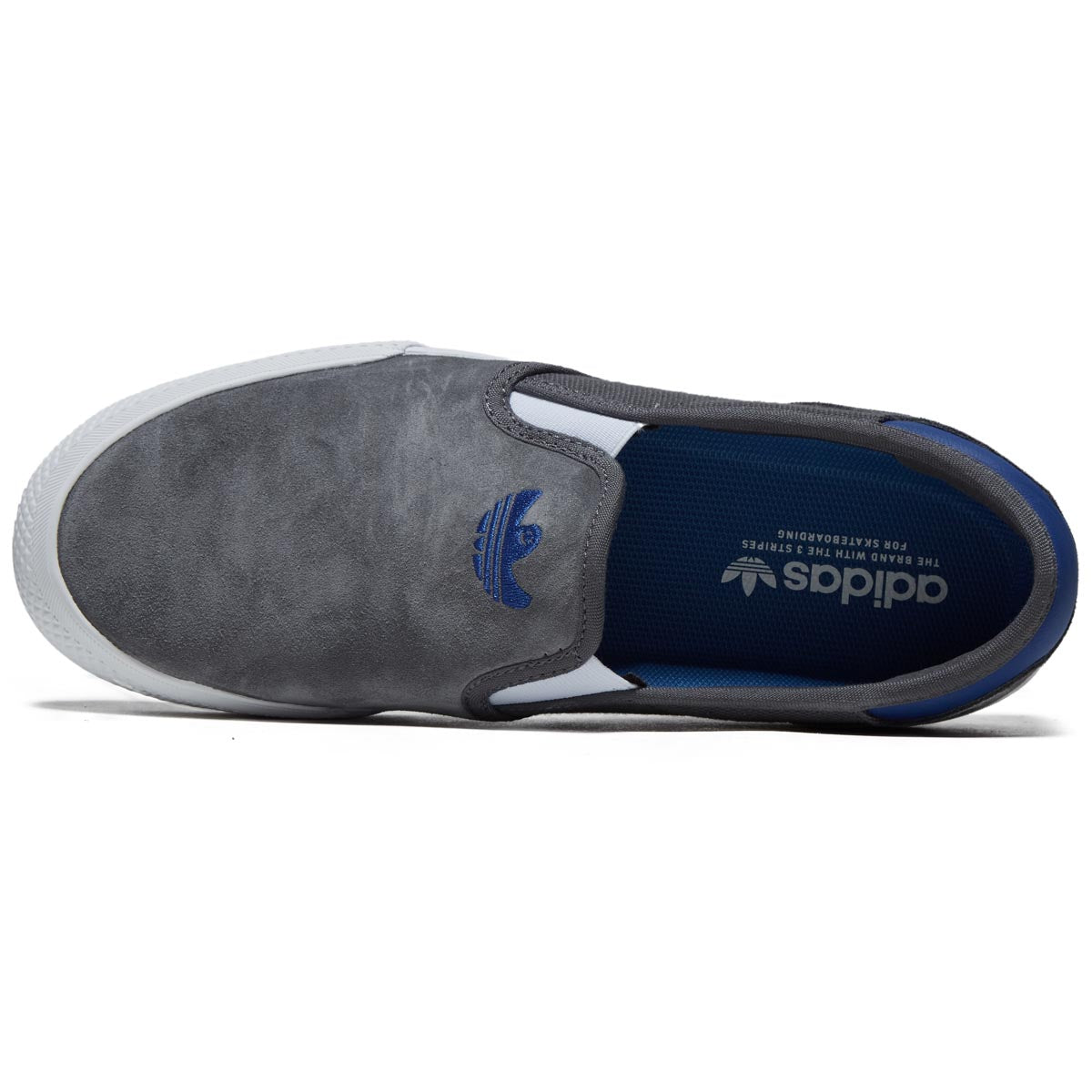 Adidas Shmoofoil Slip On Shoes - Grey Five/Royal Blue/Footwear White image 3