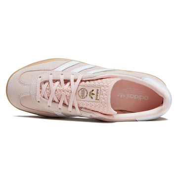 Adidas Womens Gazelle Indoor Shoes - Sandy Pink/Ftwr White/Gum