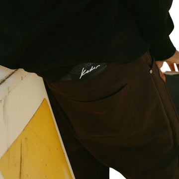 Adidas Kader Pants - Dark Brown