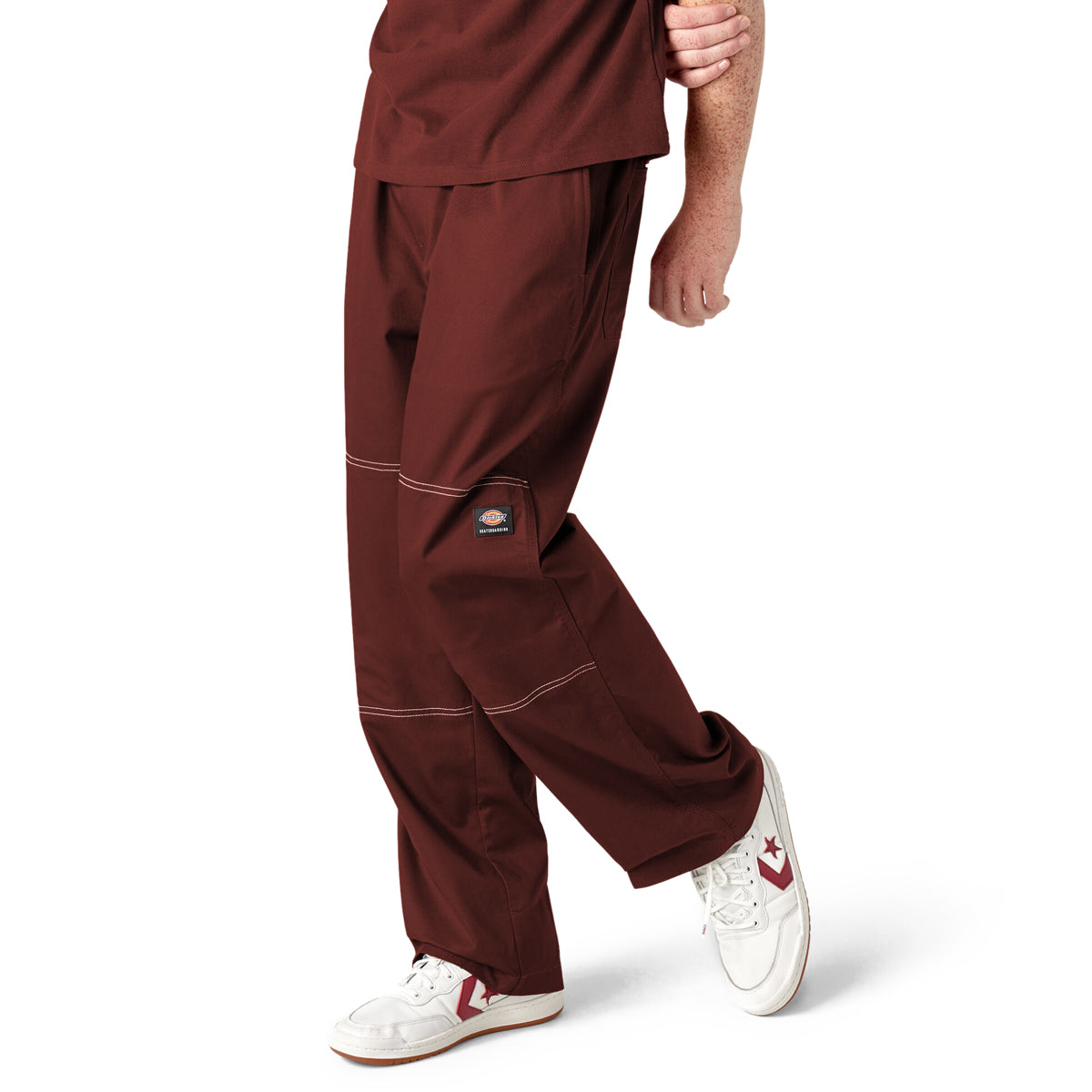 Dickies Summit Relaxed Fit Chef Pants - Fired Brick image 3