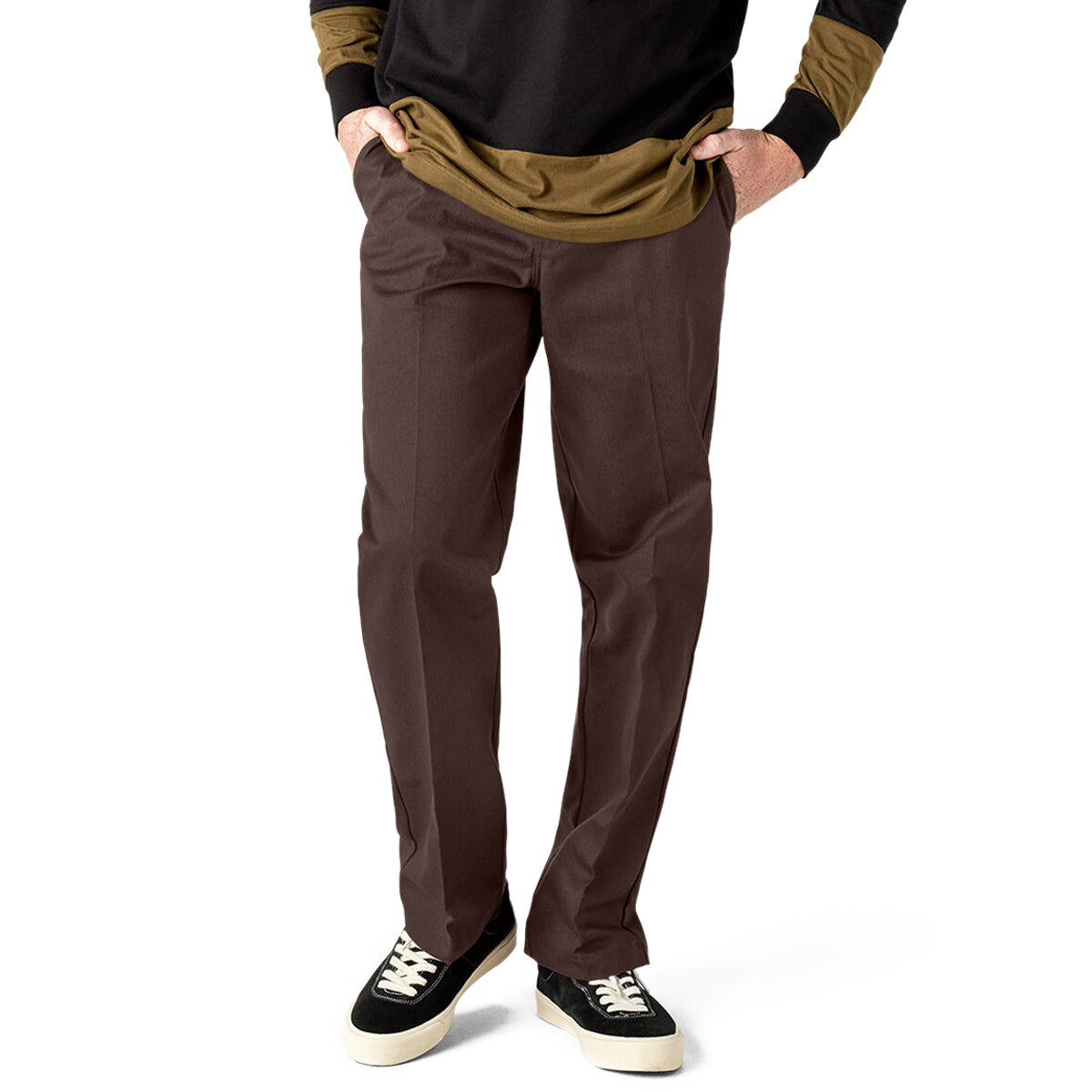 Dickies Regular Twill Skate Pants - Chocolate Brown – CCS