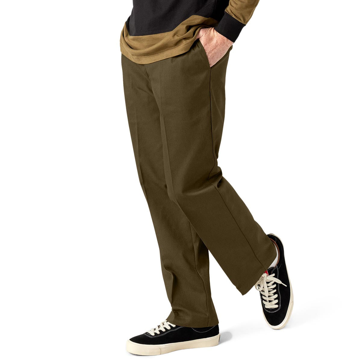 Dickies Regular Twill Skate Pants - Dark Olive image 3