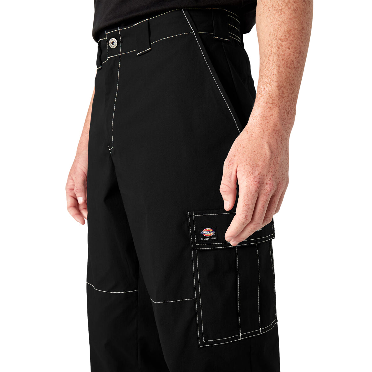 Dickies Loose Fit Cargo Pants - Black image 5