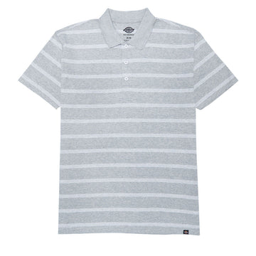 Dickies Skate Temp-IQ Christainburg Polo Shirt - Heather Grey Tri Stripe