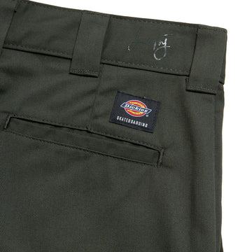 Dickies Jamie Foy Loose Straight Twill Pants - Olive Green 2025