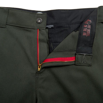Dickies Jamie Foy Loose Straight Twill Pants - Olive Green 2025