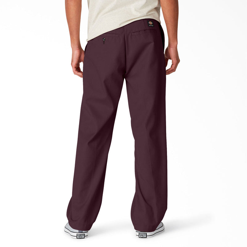 Dickies Regular Twill Skate Pants - Maroon 2025
