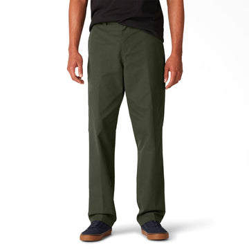 Dickies Slim Straight Twill Skate Pants - Olive Green 2025