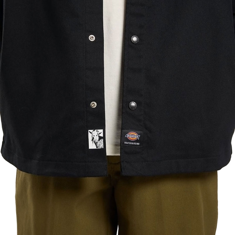 Dickies Mike Anderson Lined Flex Duck Shacket Jacket - Black