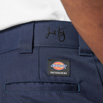Dickies Jamie Foy Loose Straight Twill Pants - Naval Academy