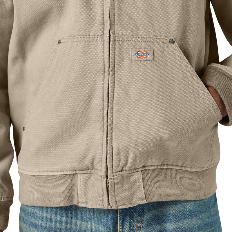 Dickies Hilham Hooded Canvas Jacket - Desert Sand