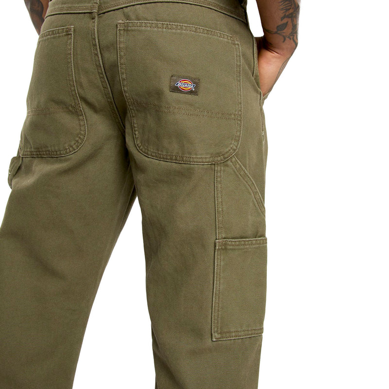 Dickies Carpenter Canvas Pants - Military Green