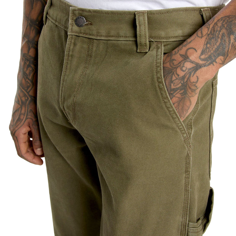 Dickies Carpenter Canvas Pants - Military Green