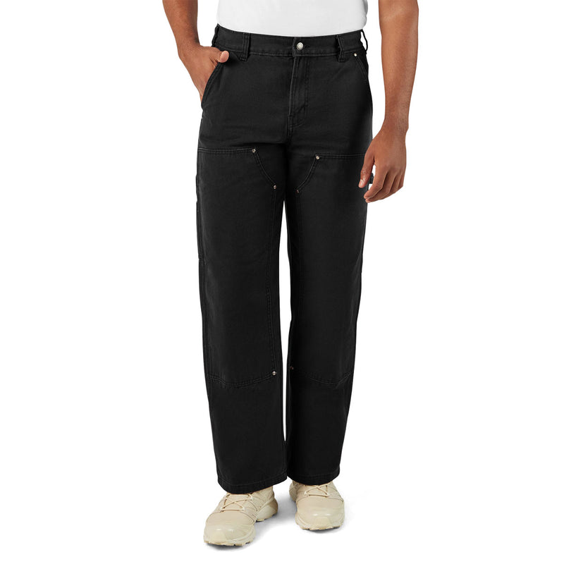 Dickies Double Knee Canvas Carpenter Pants - Black
