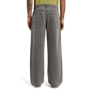 Dickies Double Knee Denim Jeans - Grey Wash Tinited