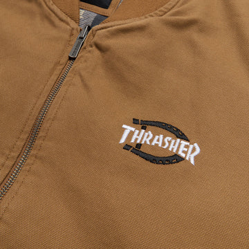 Dickies x Thrasher Vest - Brown Duck