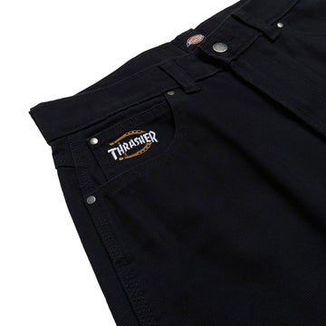Dickies x Thrasher Pants - Black