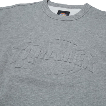 Dickies x Thrasher Sweatshirt - Gray Melange