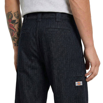 Dickies Selvedge Herringbone Denim Work Pants - Rinsed