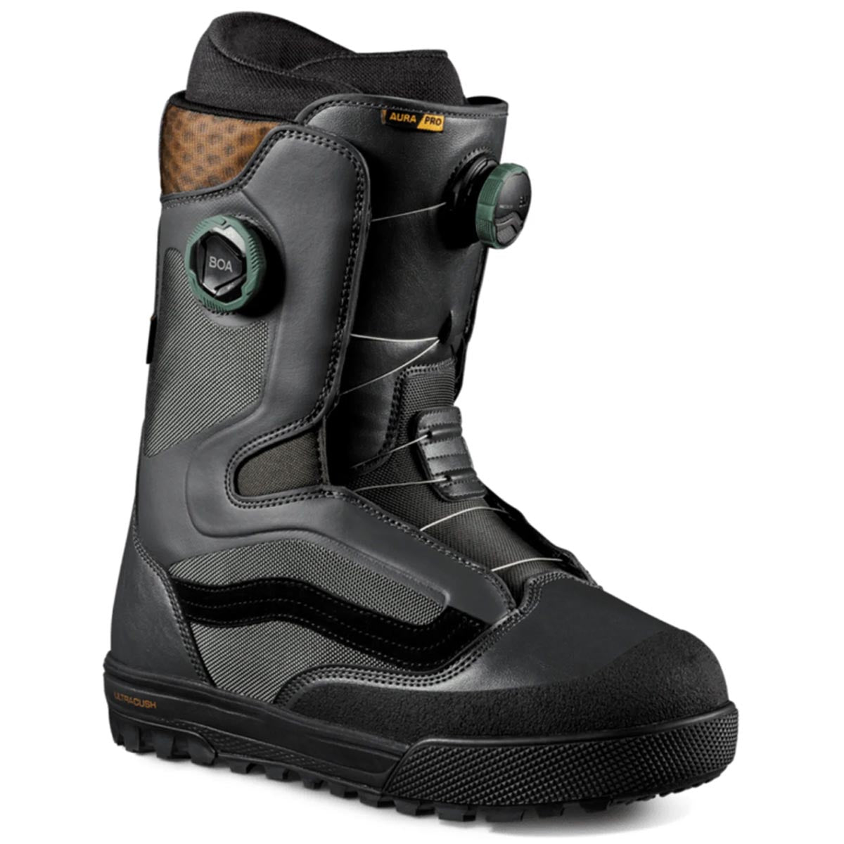 Vans Aura Pro 2024 Snowboard Boots - Forest/Black image 1