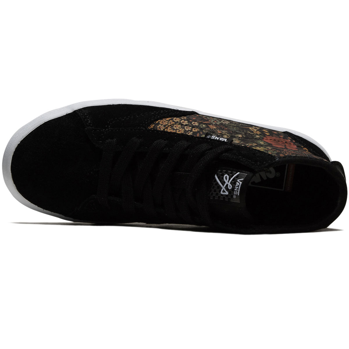 Vans Youth Little Lizzie Shoes - Black/White/Multi image 3