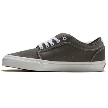 Vans Skate Chukka Low Shoes - Pewter/True White