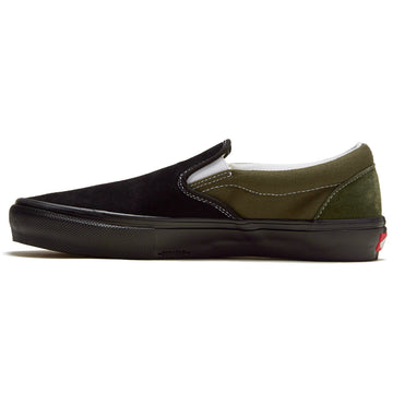 Vans Skate Slip-on Shoes - Black/Grape Leaf