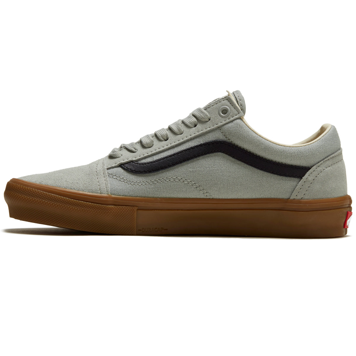 Vans Skate Old Skool Shoes - Grey/Gum image 2