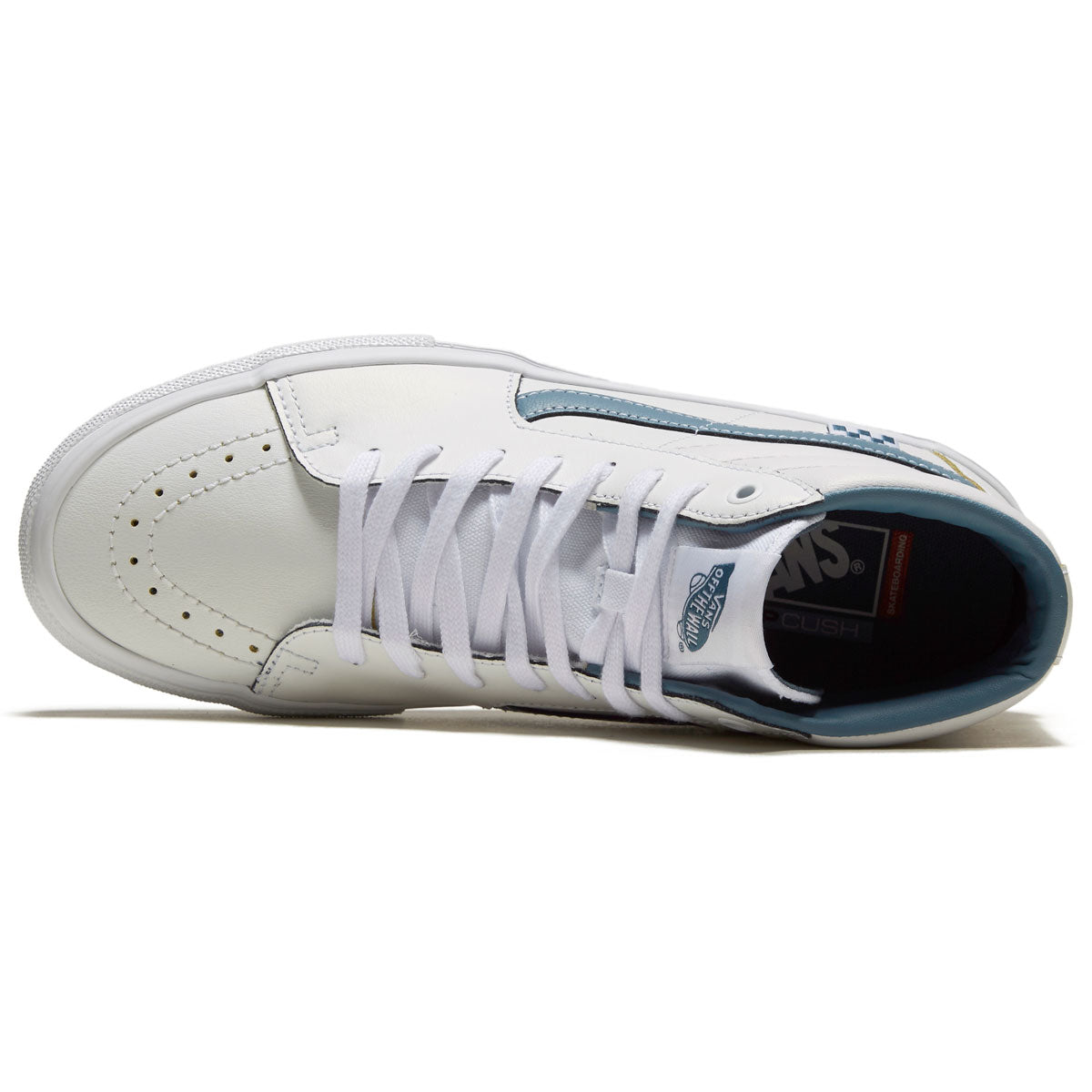 Vans Skate Sk8-hi Shoes - Slushie White/Blue image 3