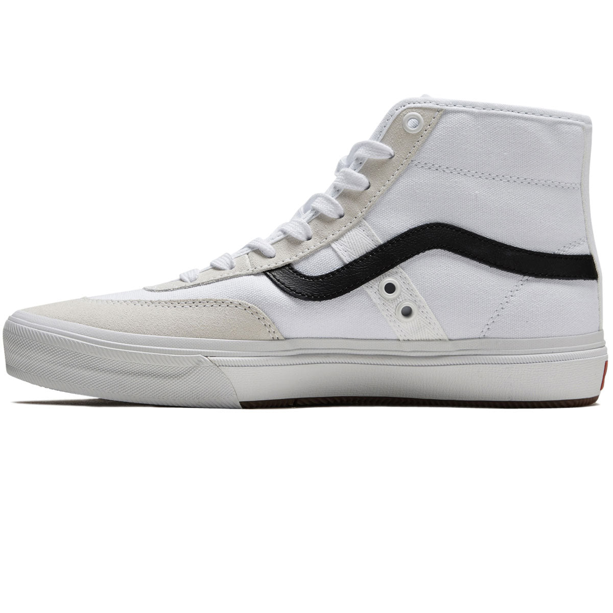 Vans Crockett High Shoes - White/Black/Gum image 2