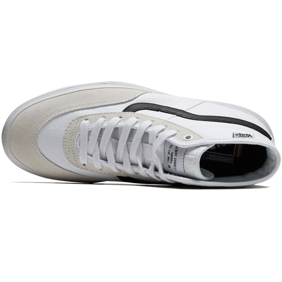 Vans Crockett High Shoes - White/Black/Gum image 3