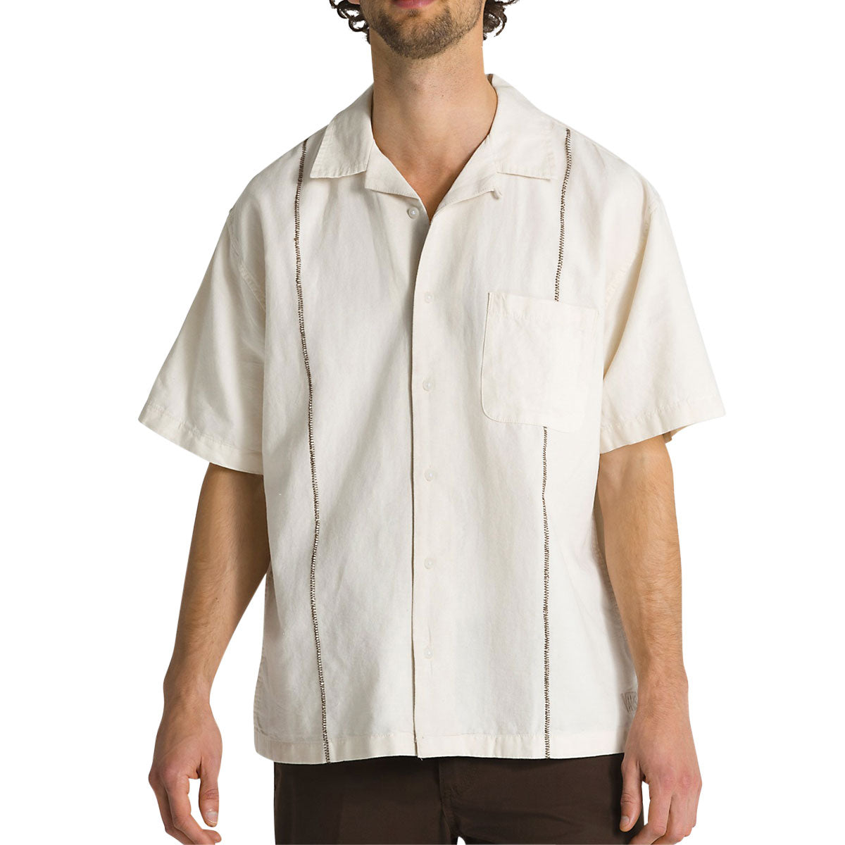 Vans Mikey Feb Shirt - Natural Cotton image 1