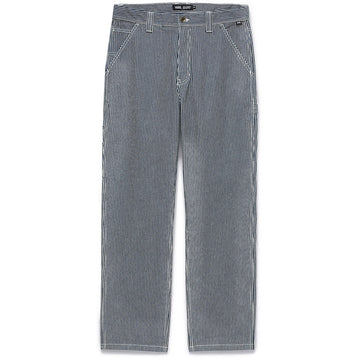 Vans Drill Chore Loose Tapered Carp Hickory Stripe Pants - Indigo