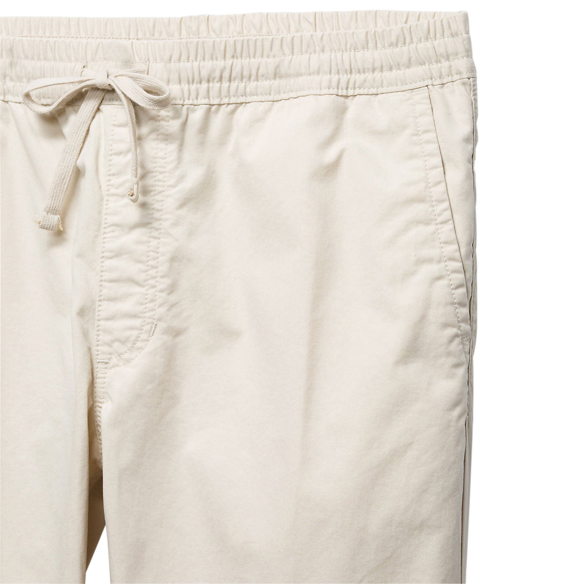 Vans Range Loose Cropped Elastic Waist Pants - Natural Cotton image 4