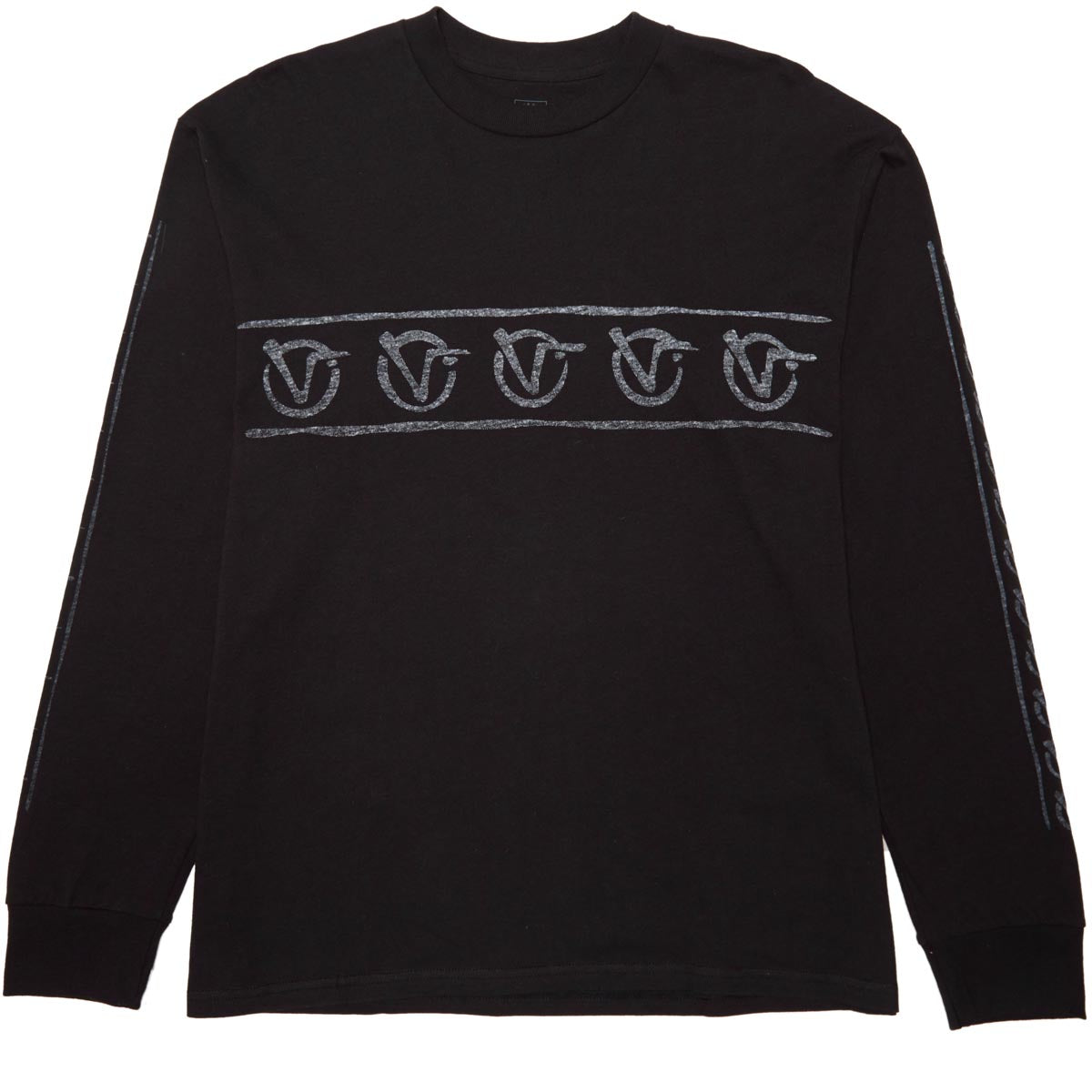 Vans Rowan Zorilla Long Sleeve T-Shirt - Black image 1