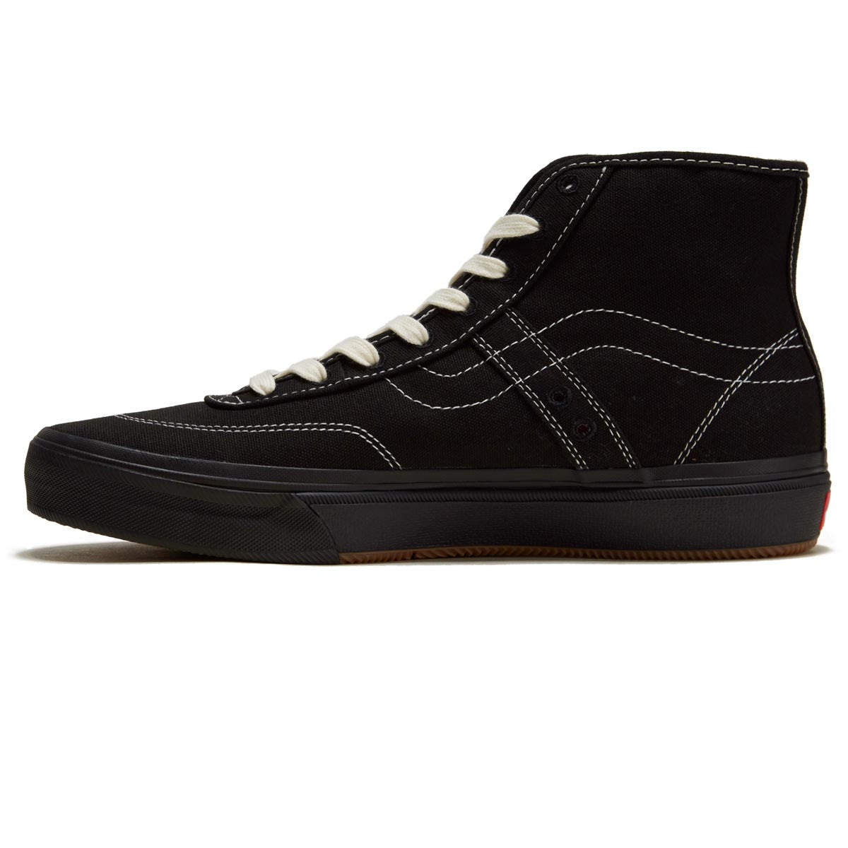 Vans Crockett High Decon Shoes - Canvas Black/Black/White image 2