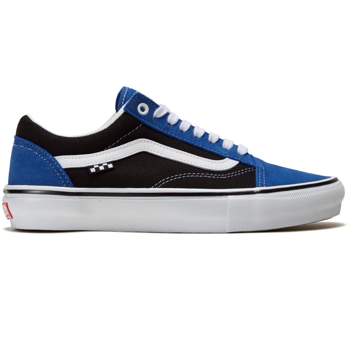 Vans Skate Old Skool Shoes - Blue/Black/White image 1
