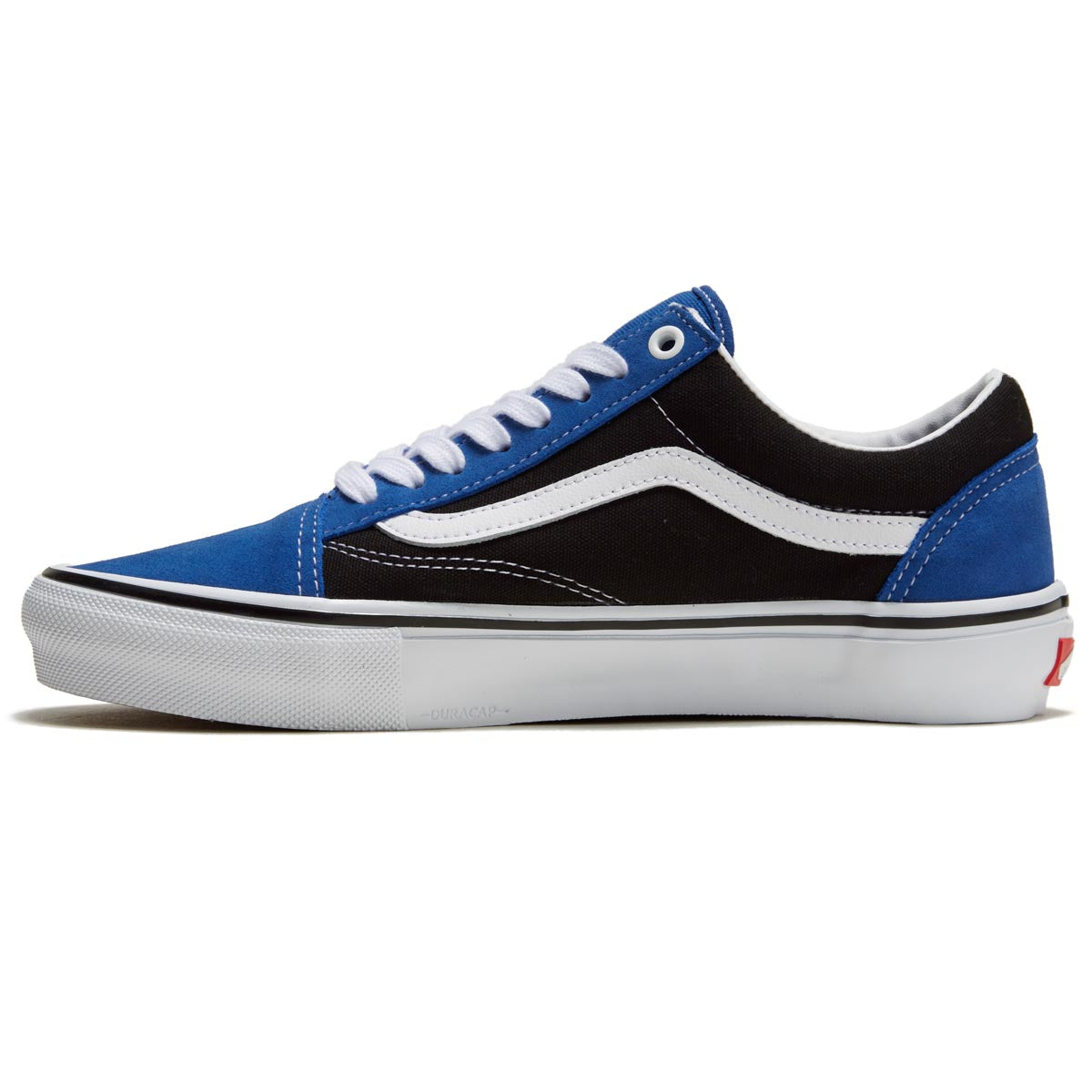 Vans Skate Old Skool Shoes - Blue/Black/White image 2