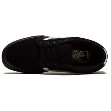 Vans Skate Chukka Low Sidestripe Shoes - Black/Black/White