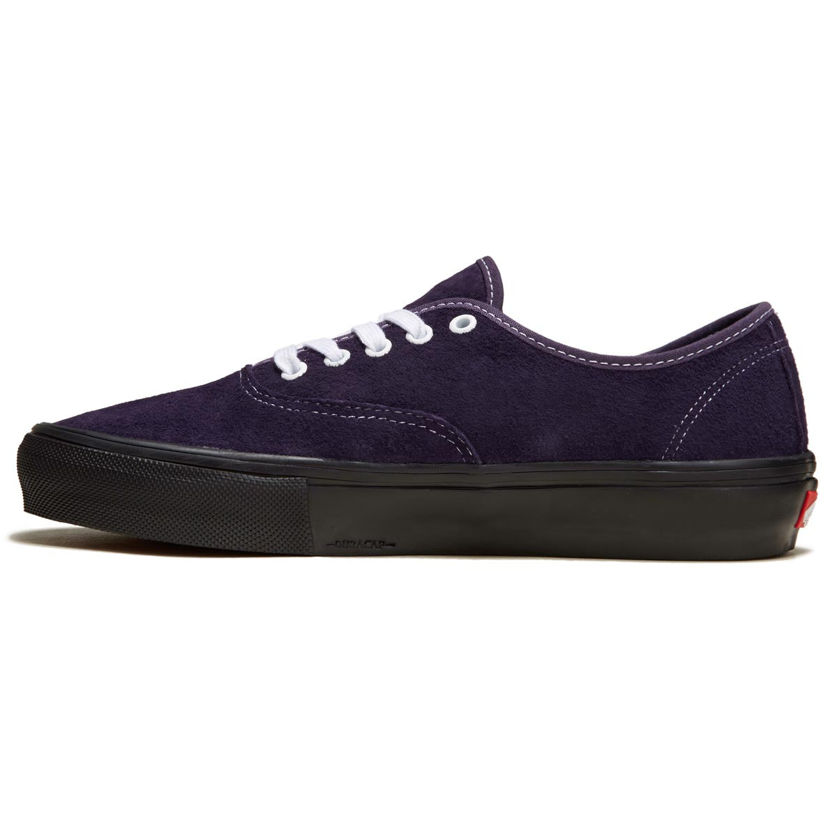 Vans Skate Authentic Shoes - Pig Suede Dark Purple/Black image 2