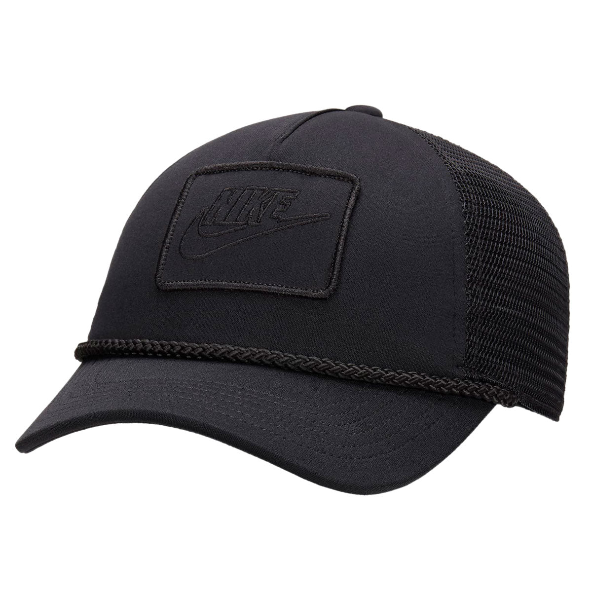 Nike Dri-FIT Rise Hat - Black/Black/Black image 1